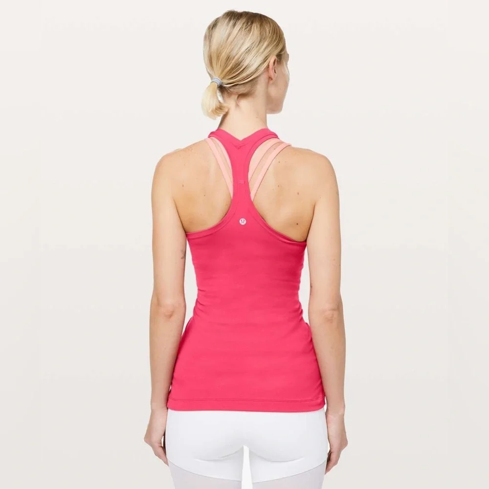 🍋 Lululemon Cool Racerback Tank – Pink Lemonade🍋 - Picture 1 of 12